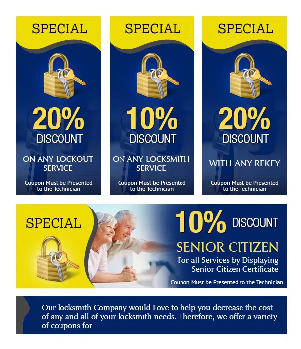 Orlando Lock And Locksmith Orlando, FL 407-498-2301 - coupons7-set-five